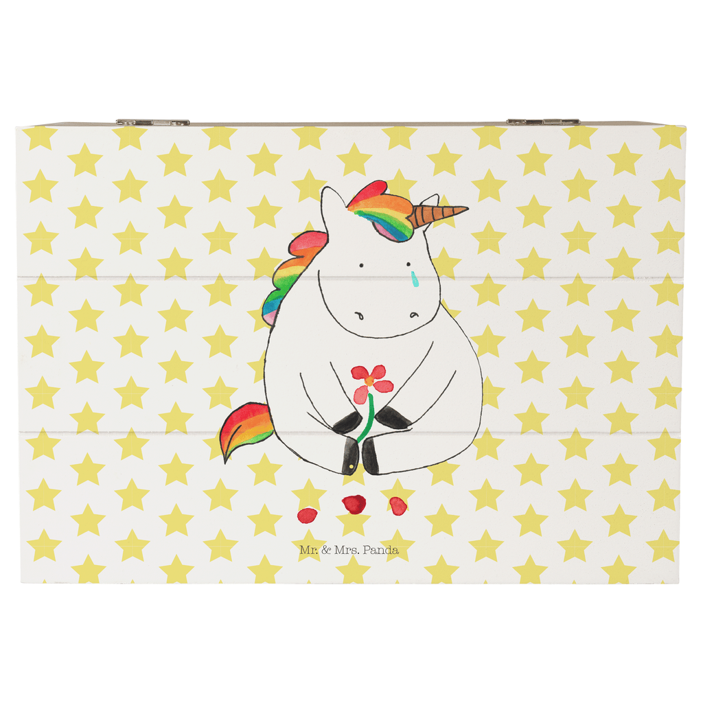 Holzkiste Einhorn Traurig Holzkiste, Kiste, Schatzkiste, Truhe, Schatulle, XXL, Erinnerungsbox, Erinnerungskiste, Dekokiste, Aufbewahrungsbox, Einhorn, Einhörner, Einhorn Deko, Pegasus, Unicorn, Glitzer, Trösten. Freundschaft, Freunde, Liebe, Trauer, Grußkarte, Blume