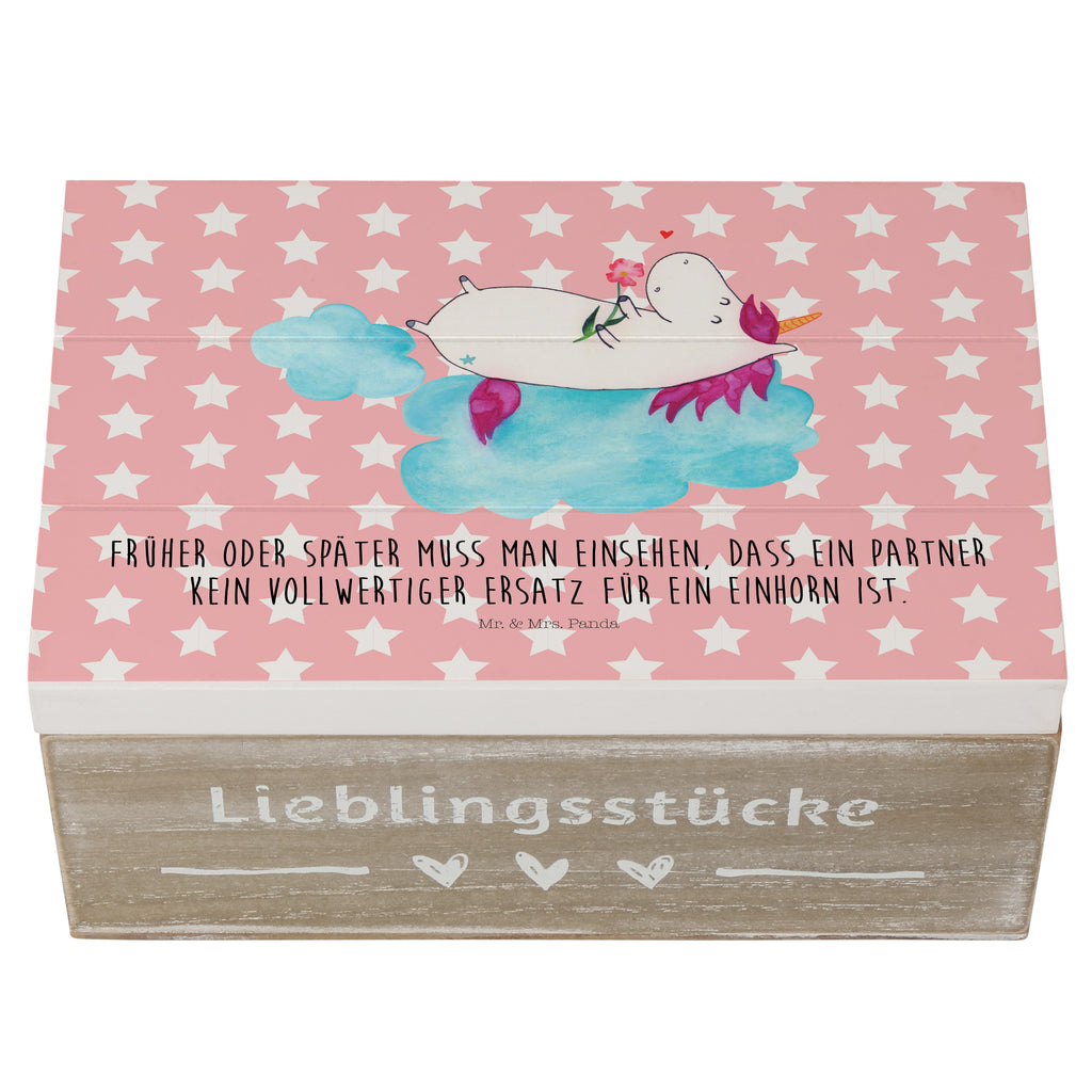 Holzkiste Einhorn verliebt auf Wolke Holzkiste, Kiste, Schatzkiste, Truhe, Schatulle, XXL, Erinnerungsbox, Erinnerungskiste, Dekokiste, Aufbewahrungsbox, Einhorn, Einhörner, Einhorn Deko, Pegasus, Unicorn, verliebt, Liebe, Liebesbeweis, Freundin, Wolke