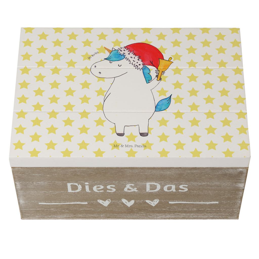 Holzkiste Einhorn Weihnachtsmann Holzkiste, Kiste, Schatzkiste, Truhe, Schatulle, XXL, Erinnerungsbox, Erinnerungskiste, Dekokiste, Aufbewahrungsbox, Einhorn, Einhörner, Einhorn Deko, Pegasus, Unicorn, Gin, Schokolade, Schoki, Weihnachten, Weihnachtsmann, Nikolaus, Wunschzettel, Wunschliste, Feenstaub