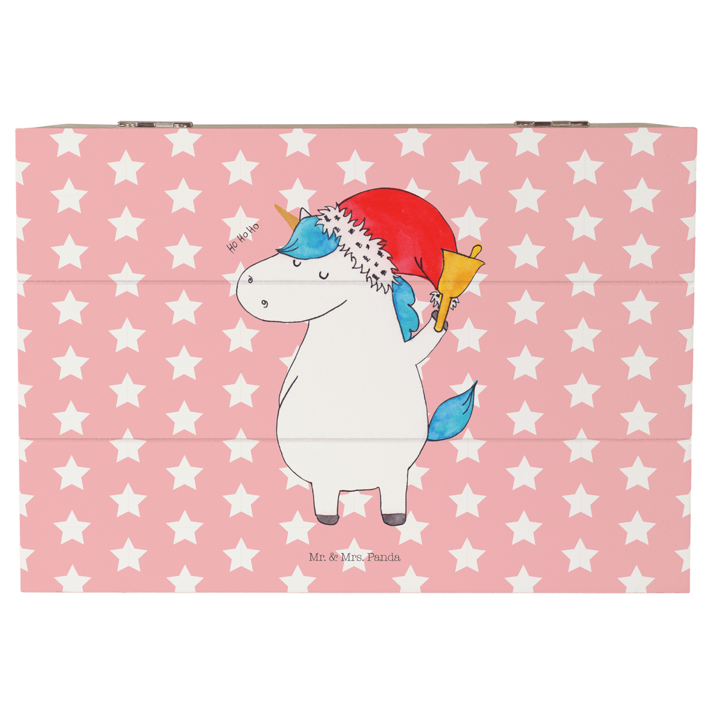 Holzkiste Einhorn Weihnachtsmann Holzkiste, Kiste, Schatzkiste, Truhe, Schatulle, XXL, Erinnerungsbox, Erinnerungskiste, Dekokiste, Aufbewahrungsbox, Einhorn, Einhörner, Einhorn Deko, Pegasus, Unicorn, Gin, Schokolade, Schoki, Weihnachten, Weihnachtsmann, Nikolaus, Wunschzettel, Wunschliste, Feenstaub