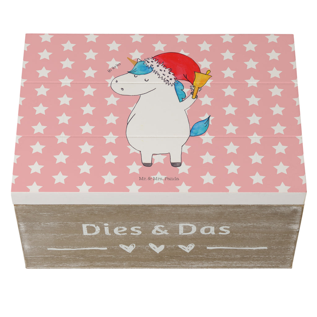 Holzkiste Einhorn Weihnachtsmann Holzkiste, Kiste, Schatzkiste, Truhe, Schatulle, XXL, Erinnerungsbox, Erinnerungskiste, Dekokiste, Aufbewahrungsbox, Einhorn, Einhörner, Einhorn Deko, Pegasus, Unicorn, Gin, Schokolade, Schoki, Weihnachten, Weihnachtsmann, Nikolaus, Wunschzettel, Wunschliste, Feenstaub