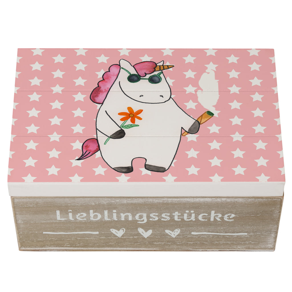Holzkiste Einhorn Woodstock Holzkiste, Kiste, Schatzkiste, Truhe, Schatulle, XXL, Erinnerungsbox, Erinnerungskiste, Dekokiste, Aufbewahrungsbox, Einhorn, Einhörner, Einhorn Deko, Pegasus, Unicorn, Kiffen, Joint, Zigarette, Alkohol, Party, Spaß. lustig, witzig, Woodstock