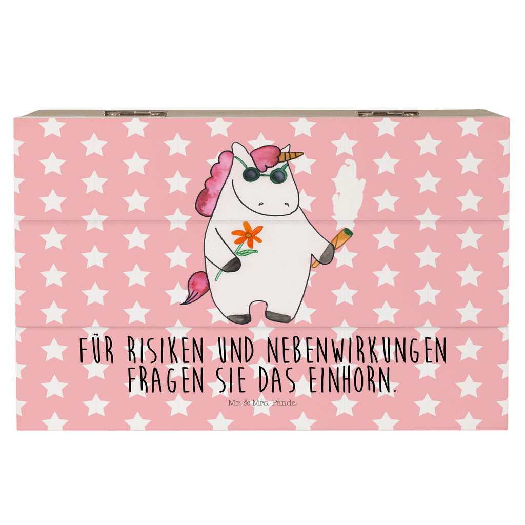 Holzkiste Einhorn Woodstock Holzkiste, Kiste, Schatzkiste, Truhe, Schatulle, XXL, Erinnerungsbox, Erinnerungskiste, Dekokiste, Aufbewahrungsbox, Einhorn, Einhörner, Einhorn Deko, Pegasus, Unicorn, Kiffen, Joint, Zigarette, Alkohol, Party, Spaß. lustig, witzig, Woodstock