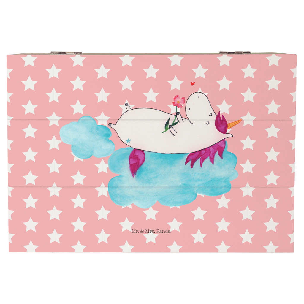 Holzkiste Einhorn verliebt auf Wolke Holzkiste, Kiste, Schatzkiste, Truhe, Schatulle, XXL, Erinnerungsbox, Erinnerungskiste, Dekokiste, Aufbewahrungsbox, Einhorn, Einhörner, Einhorn Deko, Pegasus, Unicorn, verliebt, Liebe, Liebesbeweis, Freundin, Wolke