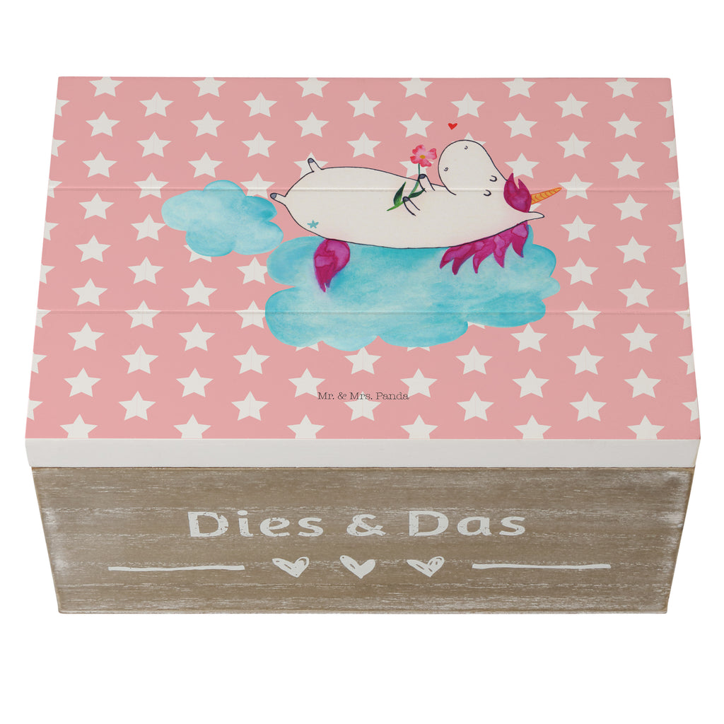 Holzkiste Einhorn verliebt auf Wolke Holzkiste, Kiste, Schatzkiste, Truhe, Schatulle, XXL, Erinnerungsbox, Erinnerungskiste, Dekokiste, Aufbewahrungsbox, Einhorn, Einhörner, Einhorn Deko, Pegasus, Unicorn, verliebt, Liebe, Liebesbeweis, Freundin, Wolke