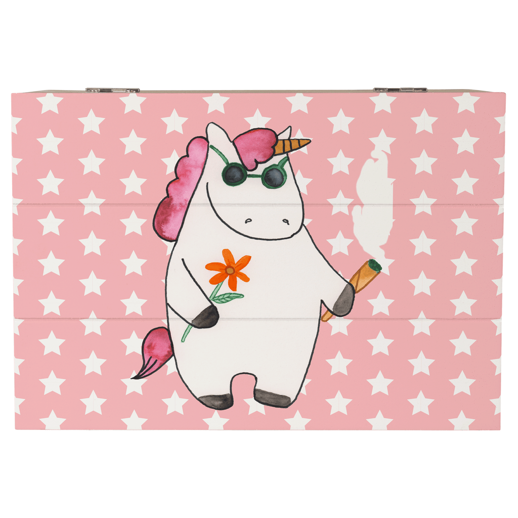 Holzkiste Einhorn Woodstock Holzkiste, Kiste, Schatzkiste, Truhe, Schatulle, XXL, Erinnerungsbox, Erinnerungskiste, Dekokiste, Aufbewahrungsbox, Einhorn, Einhörner, Einhorn Deko, Pegasus, Unicorn, Kiffen, Joint, Zigarette, Alkohol, Party, Spaß. lustig, witzig, Woodstock