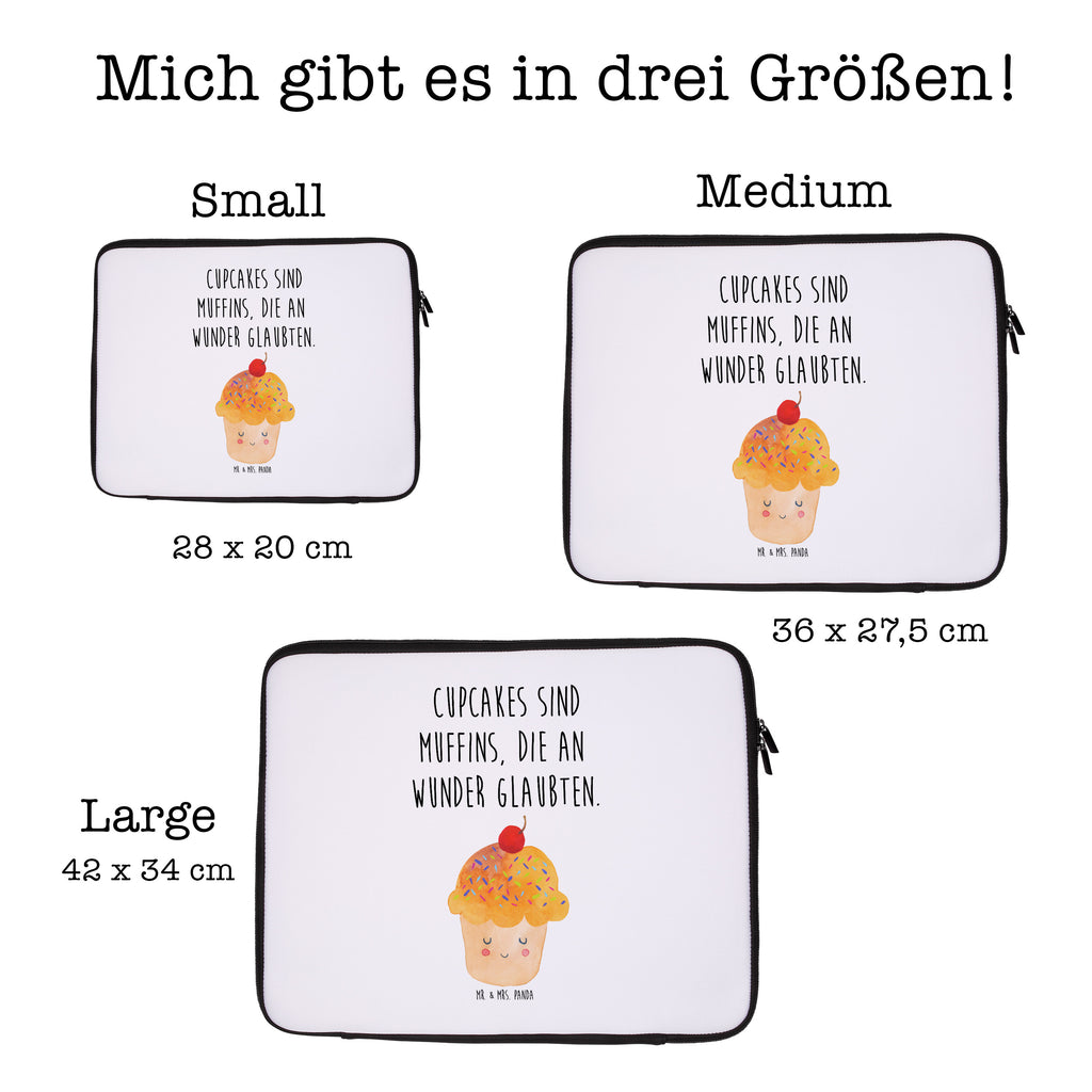 20 x 28 Notebook Tasche  Cupcake Notebook Tasche, Laptop, Computertasche, Tasche, Tiermotive, Gute Laune, lustige Sprüche, Tiere, Cupcakes, Muffin, Wunder, Küche Deko, Küche Spruch, Backen Geschenk, Geschenk Koch, Motivation Sprüche