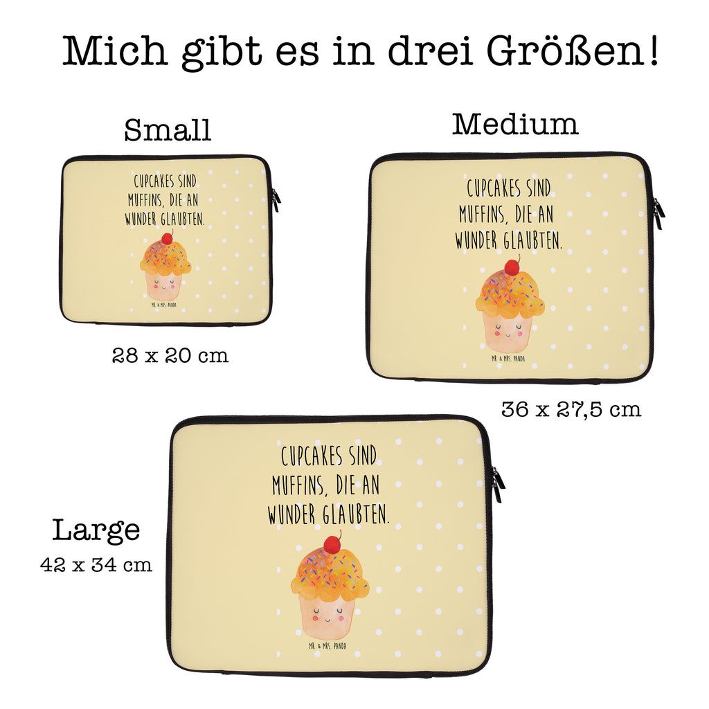 20 x 28 Notebook Tasche  Cupcake Notebook Tasche, Laptop, Computertasche, Tasche, Tiermotive, Gute Laune, lustige Sprüche, Tiere, Cupcakes, Muffin, Wunder, Küche Deko, Küche Spruch, Backen Geschenk, Geschenk Koch, Motivation Sprüche