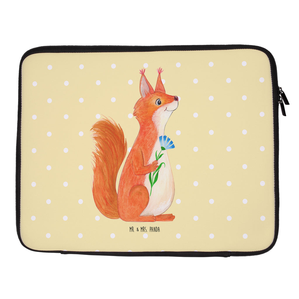 20 x 28 Notebook Tasche  Eichhörnchen Blume