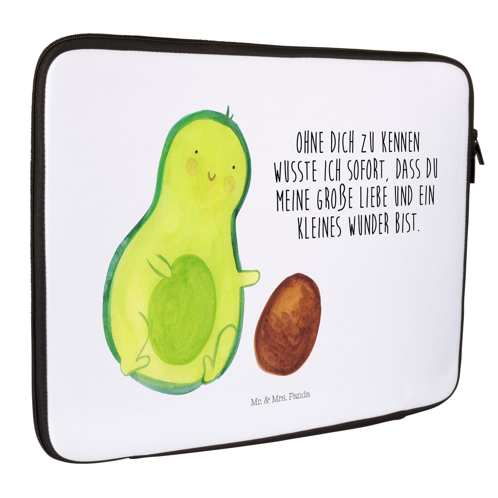 27 x 36 Notebook Tasche  Avocado rollt Kern Notebook Tasche, Laptop, Computertasche, Tasche, Damen, Schutzhülle, Avocado, Veggie, Vegan, Gesund, Avocados, Schwanger, Geburt, Geburtstag, Säugling, Kind, erstes Kind, zur Geburt, Schwangerschaft, Babyparty, Baby, große Liebe, Liebe, Love