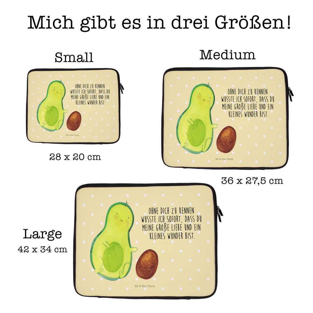 27 x 36 Notebook Tasche  Avocado rollt Kern Notebook Tasche, Laptop, Computertasche, Tasche, Damen, Schutzhülle, Avocado, Veggie, Vegan, Gesund, Avocados, Schwanger, Geburt, Geburtstag, Säugling, Kind, erstes Kind, zur Geburt, Schwangerschaft, Babyparty, Baby, große Liebe, Liebe, Love