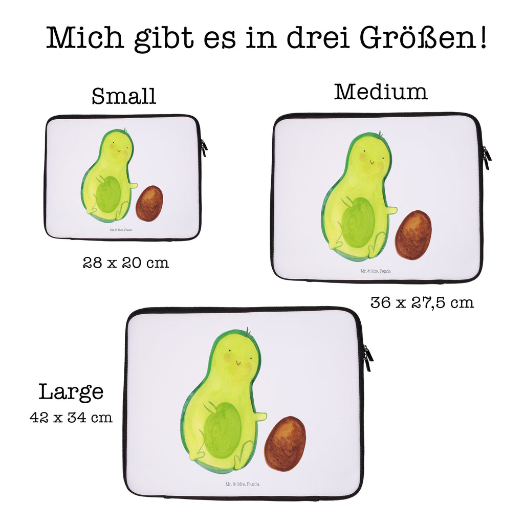 27 x 36 Notebook Tasche  Avocado rollt Kern Notebook Tasche, Laptop, Computertasche, Tasche, Damen, Schutzhülle, Avocado, Veggie, Vegan, Gesund, Avocados, Schwanger, Geburt, Geburtstag, Säugling, Kind, erstes Kind, zur Geburt, Schwangerschaft, Babyparty, Baby, große Liebe, Liebe, Love