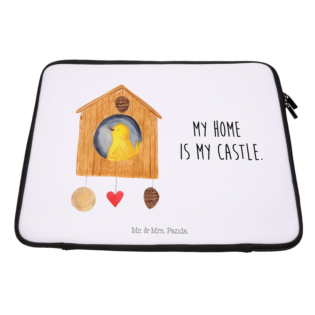 20 x 28 Notebook Tasche  Vogelhaus Notebook Tasche, Laptop, Computertasche, Tasche, Tiermotive, Gute Laune, lustige Sprüche, Tiere, Vogel, Vögel, Vogelhaus, Vogelhäuschen, Home sweet home, Zuhause, Nest, Eigenheim, Familie, Wohnung, Haus, unser Haus, Lieblingsort, Castle