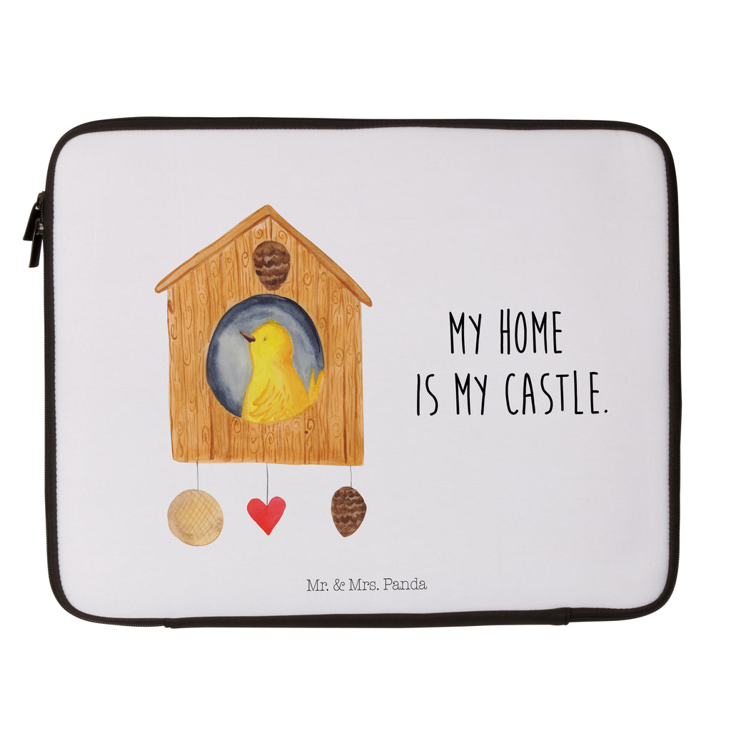 20 x 28 Notebook Tasche  Vogelhaus Notebook Tasche, Laptop, Computertasche, Tasche, Tiermotive, Gute Laune, lustige Sprüche, Tiere, Vogel, Vögel, Vogelhaus, Vogelhäuschen, Home sweet home, Zuhause, Nest, Eigenheim, Familie, Wohnung, Haus, unser Haus, Lieblingsort, Castle