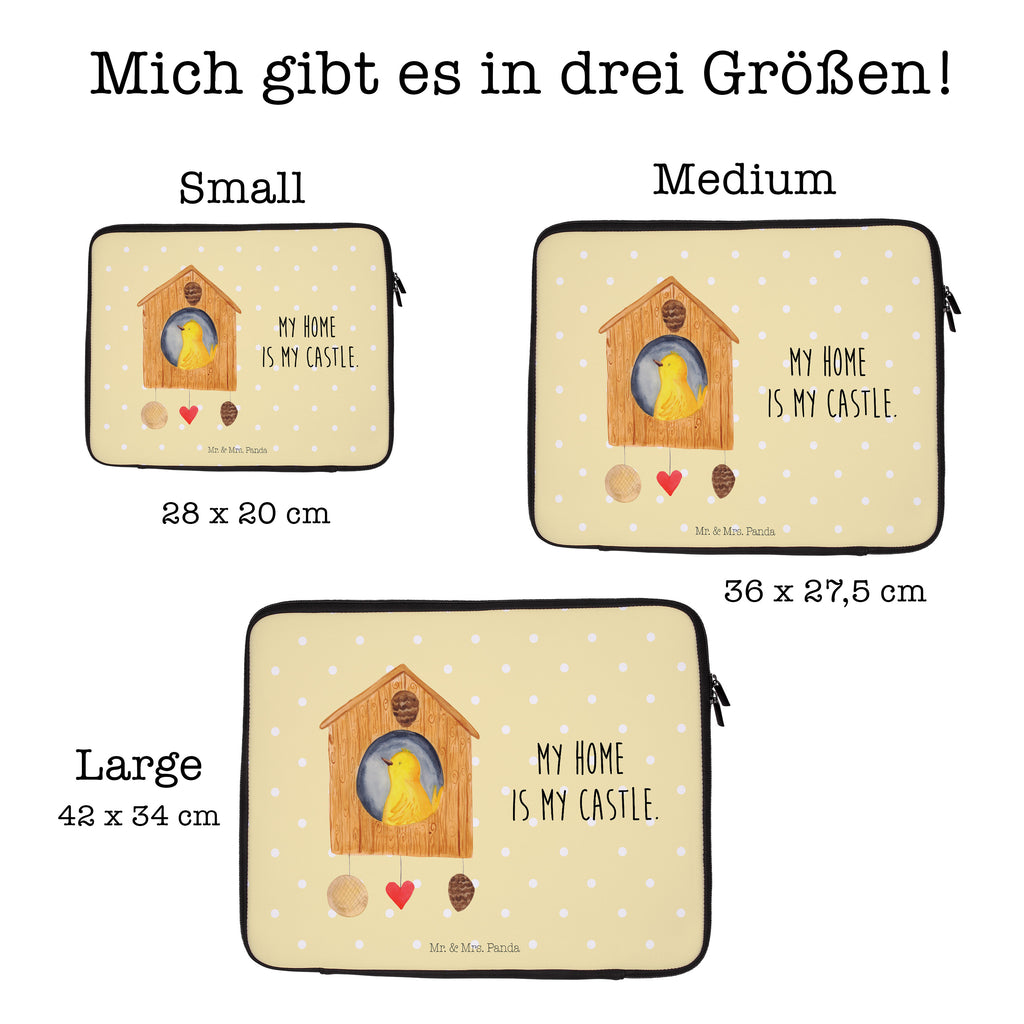 20 x 28 Notebook Tasche  Vogelhaus Notebook Tasche, Laptop, Computertasche, Tasche, Tiermotive, Gute Laune, lustige Sprüche, Tiere, Vogel, Vögel, Vogelhaus, Vogelhäuschen, Home sweet home, Zuhause, Nest, Eigenheim, Familie, Wohnung, Haus, unser Haus, Lieblingsort, Castle