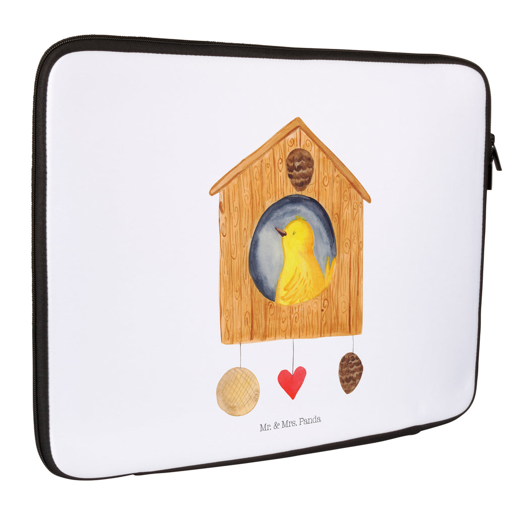 20 x 28 Notebook Tasche  Vogelhaus Notebook Tasche, Laptop, Computertasche, Tasche, Tiermotive, Gute Laune, lustige Sprüche, Tiere, Vogel, Vögel, Vogelhaus, Vogelhäuschen, Home sweet home, Zuhause, Nest, Eigenheim, Familie, Wohnung, Haus, unser Haus, Lieblingsort, Castle