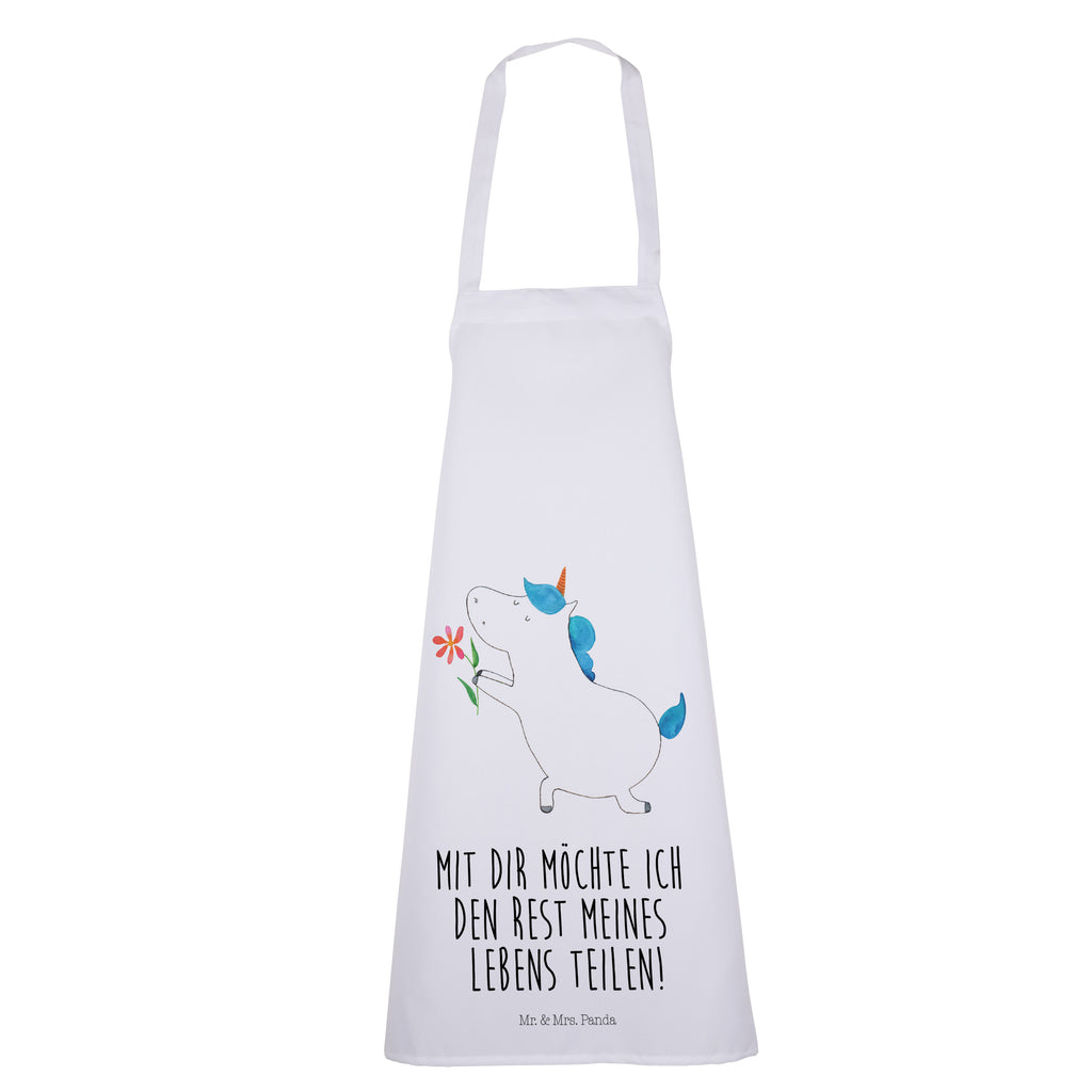 Kochschürze Einhorn Blume Schürze, Backschürze, Küchenschürze, Grillschürze, Latzschürze, Einhorn, Einhörner, Einhorn Deko, Pegasus, Unicorn, Liebe, Liebesbeweis, Antrag, Heiratsantrag, Verlobung, Ehepaar, Pärchen, Partner, Freund, Freundin, Ehe, heiraten