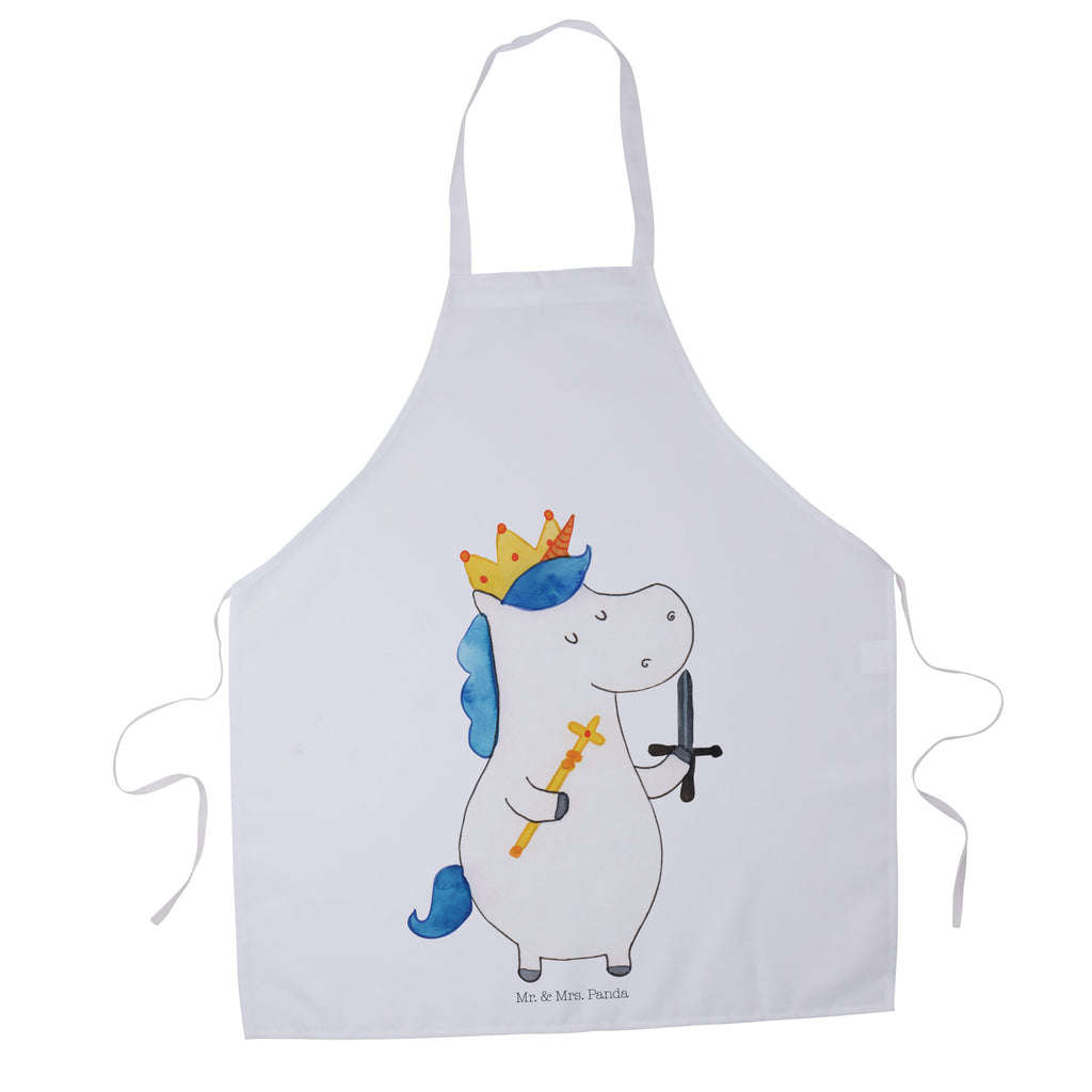 Kochschürze Einhorn König mit Schwert Schürze, Backschürze, Küchenschürze, Grillschürze, Latzschürze, Einhorn, Einhörner, Einhorn Deko, Pegasus, Unicorn, König, Ritter, Mittelalter