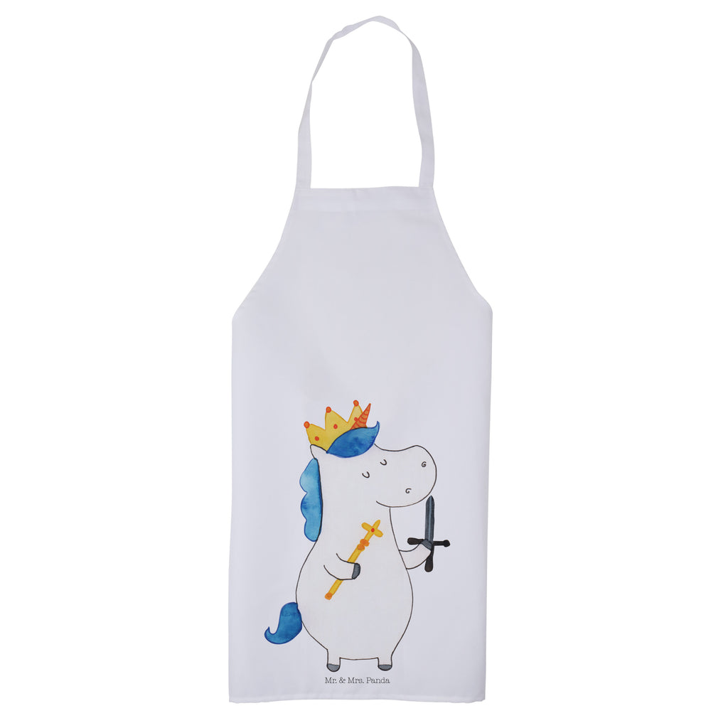 Kochschürze Einhorn König mit Schwert Schürze, Backschürze, Küchenschürze, Grillschürze, Latzschürze, Einhorn, Einhörner, Einhorn Deko, Pegasus, Unicorn, König, Ritter, Mittelalter
