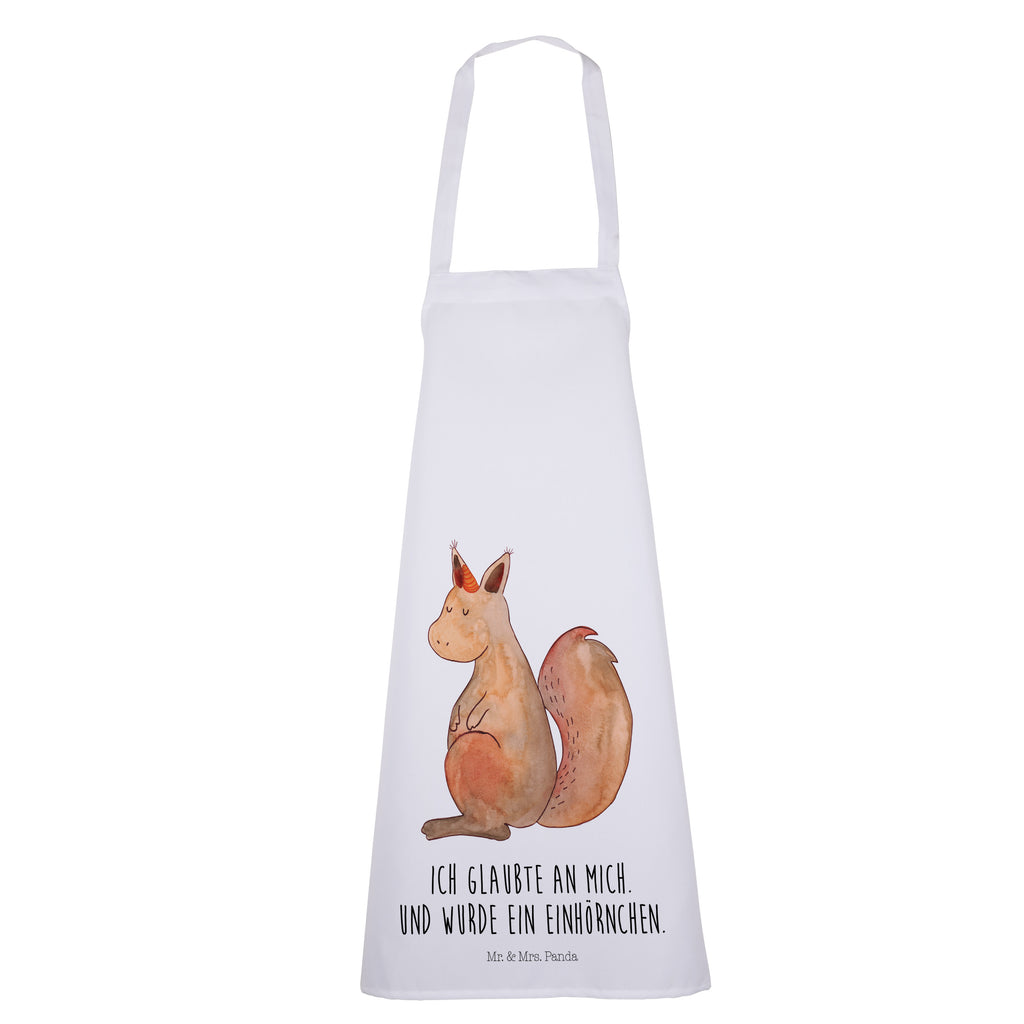 Kochschürze Einhörnchen Glaube Schürze, Backschürze, Küchenschürze, Grillschürze, Latzschürze, Einhorn, Einhörner, Einhorn Deko, Pegasus, Unicorn, Einhörnchen, Eichhörnchen, Eichhorn