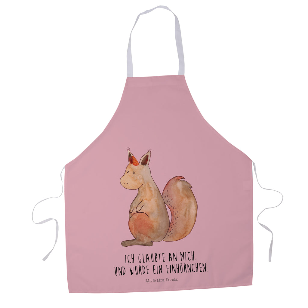 Kochschürze Einhörnchen Glaube Schürze, Backschürze, Küchenschürze, Grillschürze, Latzschürze, Einhorn, Einhörner, Einhorn Deko, Pegasus, Unicorn, Einhörnchen, Eichhörnchen, Eichhorn
