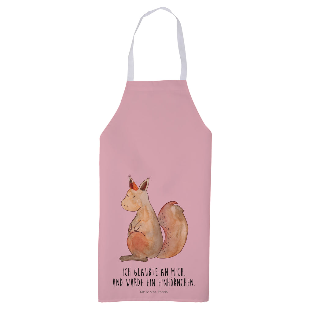 Kochschürze Einhörnchen Glaube Schürze, Backschürze, Küchenschürze, Grillschürze, Latzschürze, Einhorn, Einhörner, Einhorn Deko, Pegasus, Unicorn, Einhörnchen, Eichhörnchen, Eichhorn