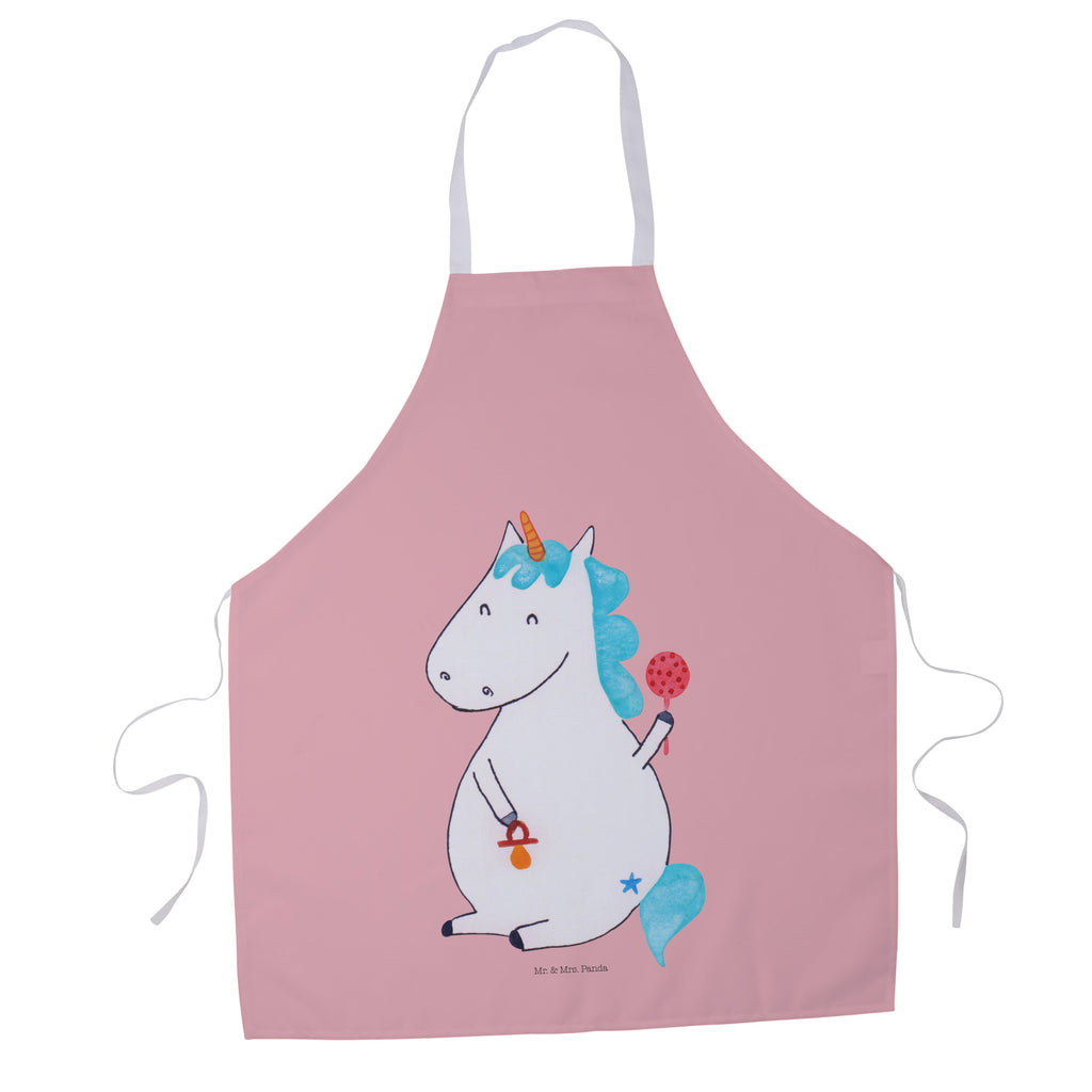 Kochschürze Einhorn Baby Schürze, Backschürze, Küchenschürze, Grillschürze, Latzschürze, Einhorn, Einhörner, Einhorn Deko, Pegasus, Unicorn, Mutter, Geburt, Geburtstag, erstes Kind, Baby, Babyglück, Nachwuchs, Eltern, Party, Kind, Schnuller