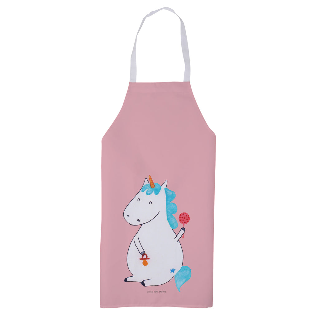 Kochschürze Einhorn Baby Schürze, Backschürze, Küchenschürze, Grillschürze, Latzschürze, Einhorn, Einhörner, Einhorn Deko, Pegasus, Unicorn, Mutter, Geburt, Geburtstag, erstes Kind, Baby, Babyglück, Nachwuchs, Eltern, Party, Kind, Schnuller