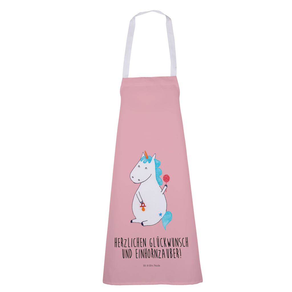 Kochschürze Einhorn Baby Schürze, Backschürze, Küchenschürze, Grillschürze, Latzschürze, Einhorn, Einhörner, Einhorn Deko, Pegasus, Unicorn, Mutter, Geburt, Geburtstag, erstes Kind, Baby, Babyglück, Nachwuchs, Eltern, Party, Kind, Schnuller