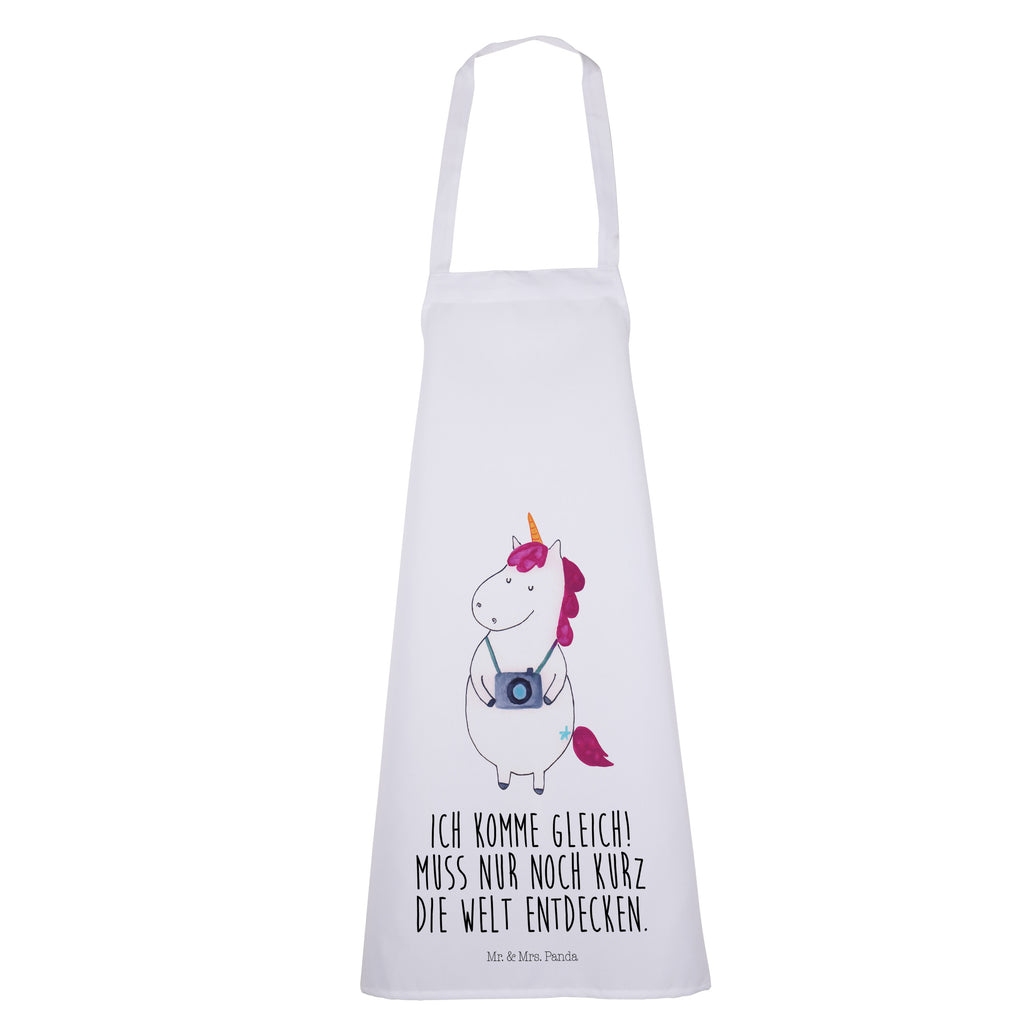 Kochschürze Einhorn Fotograf Schürze, Backschürze, Küchenschürze, Grillschürze, Latzschürze, Einhorn, Einhörner, Einhorn Deko, Pegasus, Unicorn, Fotograf, Fotografie, Kamera, Reisen, Weltreise, Weltenbummler, Urlaub, Tourist, Kurztrip, Reise, Städtereise