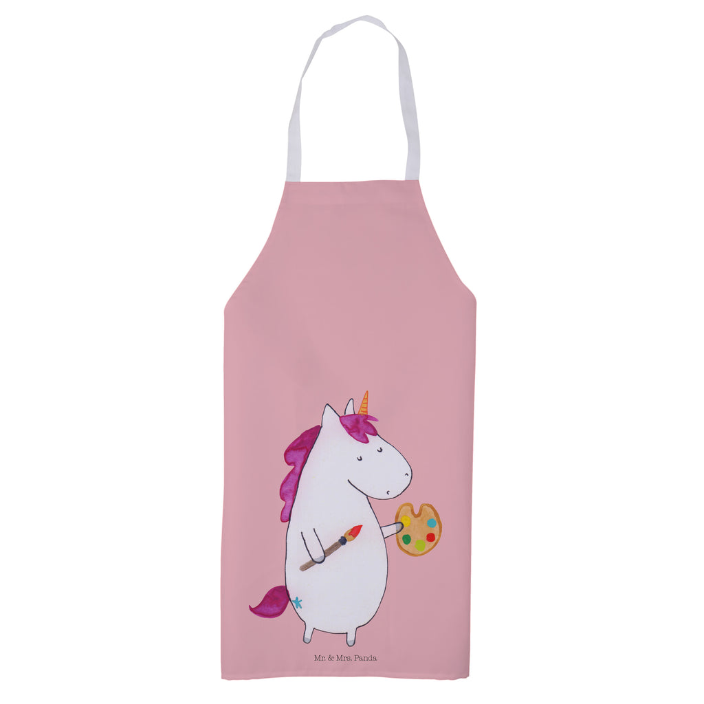 Kochschürze Einhorn Künstler Schürze, Backschürze, Küchenschürze, Grillschürze, Latzschürze, Einhorn, Einhörner, Einhorn Deko, Pegasus, Unicorn, Englisch, Künstler, Artist, Malen, Zeichnen, Welt, Farbe, Stift, Pinsel, Geschenk, Maler