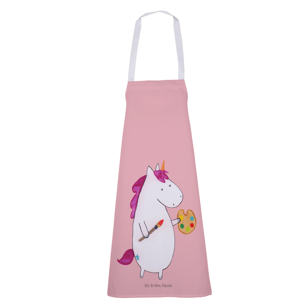 Kochschürze Einhorn Künstler Schürze, Backschürze, Küchenschürze, Grillschürze, Latzschürze, Einhorn, Einhörner, Einhorn Deko, Pegasus, Unicorn, Englisch, Künstler, Artist, Malen, Zeichnen, Welt, Farbe, Stift, Pinsel, Geschenk, Maler