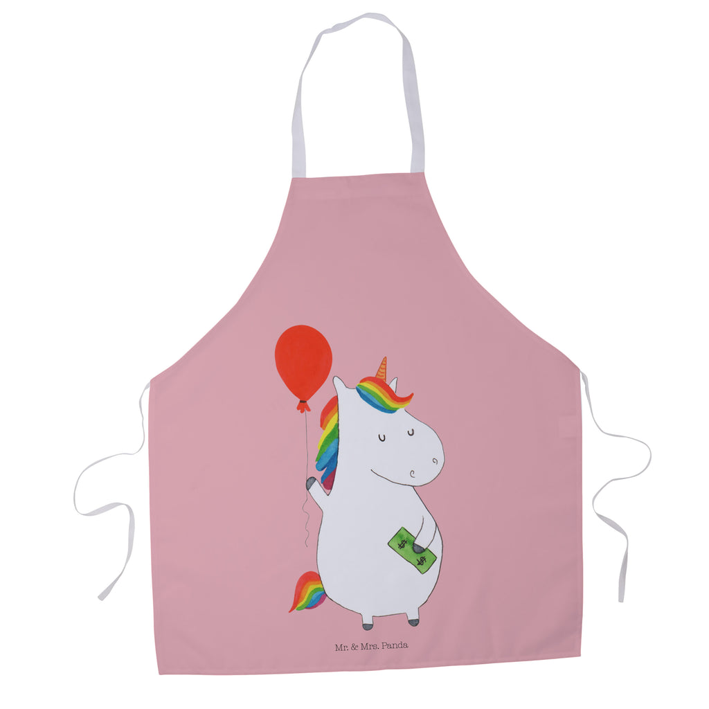 Kochschürze Einhorn Luftballon Schürze, Backschürze, Küchenschürze, Grillschürze, Latzschürze, Einhorn, Einhörner, Einhorn Deko, Pegasus, Unicorn, Luftballon, Geld, Lebenslust, Freude, Geschenk, Freundin