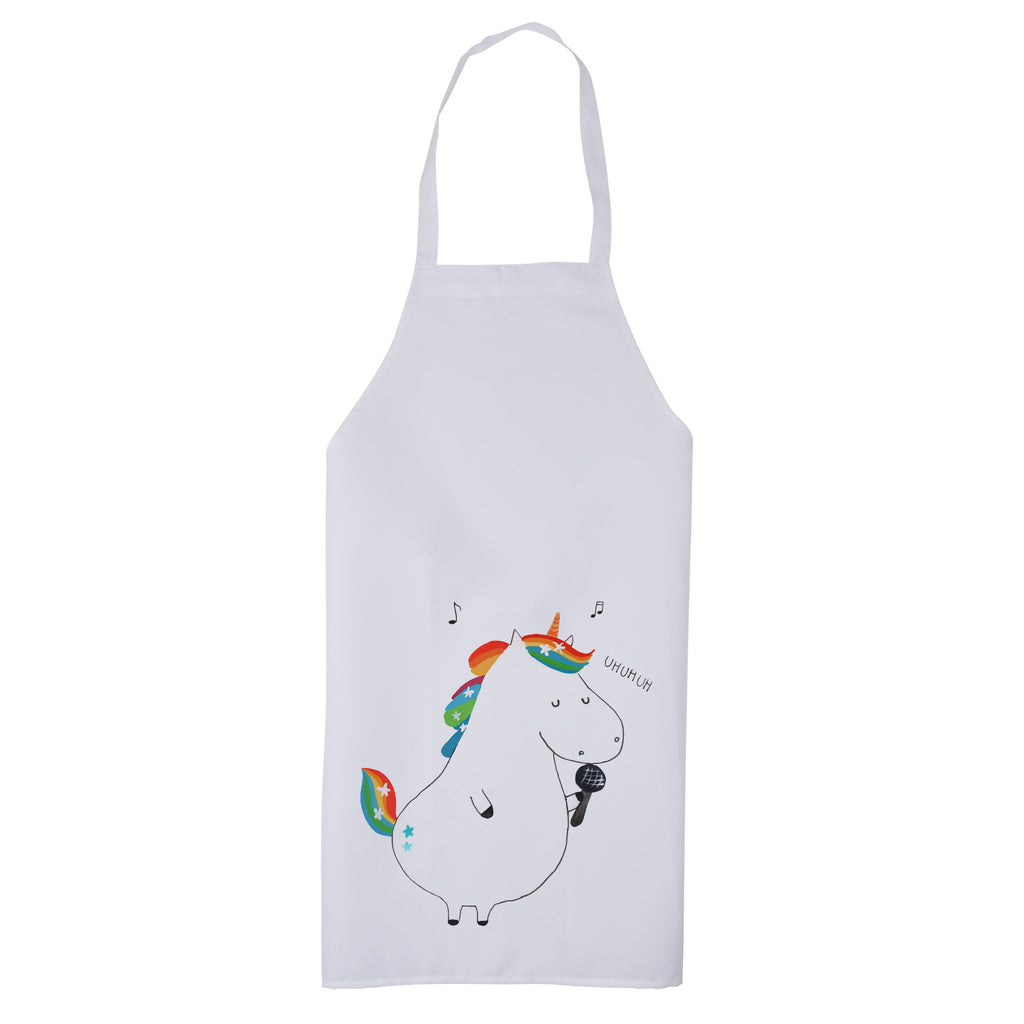 Kochschürze Einhorn Sänger Schürze, Backschürze, Küchenschürze, Grillschürze, Latzschürze, Einhorn, Einhörner, Einhorn Deko, Pegasus, Unicorn, Glitzer, Konfetti, Party, Geburtstag, Feier, Fest, Disco, Sängerin, Sänger, Freundin