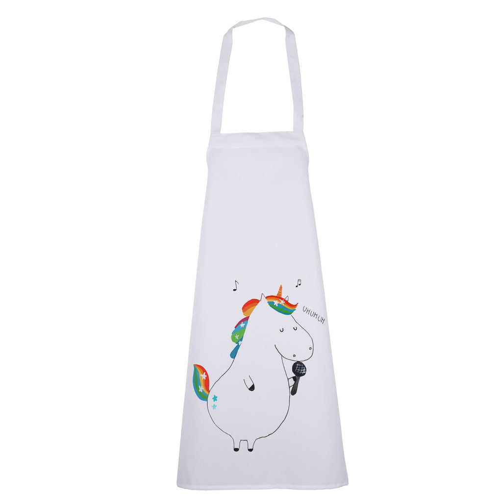 Kochschürze Einhorn Sänger Schürze, Backschürze, Küchenschürze, Grillschürze, Latzschürze, Einhorn, Einhörner, Einhorn Deko, Pegasus, Unicorn, Glitzer, Konfetti, Party, Geburtstag, Feier, Fest, Disco, Sängerin, Sänger, Freundin