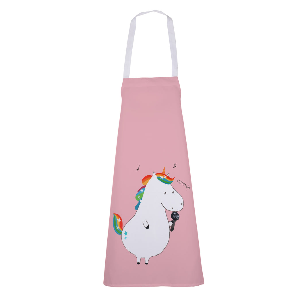 Kochschürze Einhorn Sänger Schürze, Backschürze, Küchenschürze, Grillschürze, Latzschürze, Einhorn, Einhörner, Einhorn Deko, Pegasus, Unicorn, Glitzer, Konfetti, Party, Geburtstag, Feier, Fest, Disco, Sängerin, Sänger, Freundin