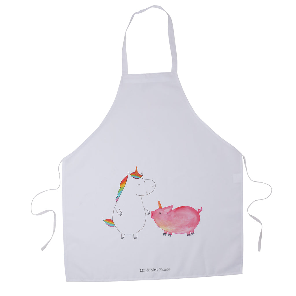 Kochschürze Einhorn + Schweinhorn Schürze, Backschürze, Küchenschürze, Grillschürze, Latzschürze, Einhorn, Einhörner, Einhorn Deko, Pegasus, Unicorn, Freundschaft, Schweinhorn, Schwein, Freundin, Schweinchen