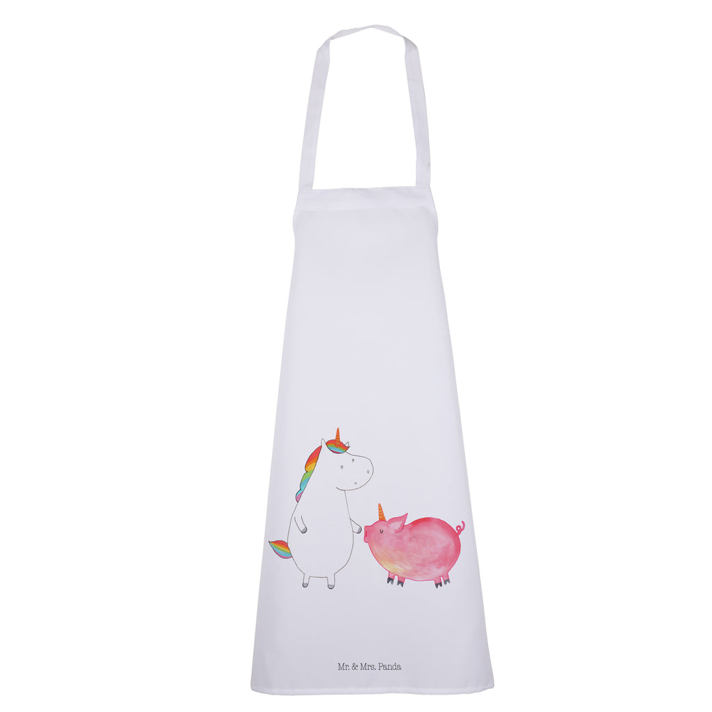 Kochschürze Einhorn + Schweinhorn Schürze, Backschürze, Küchenschürze, Grillschürze, Latzschürze, Einhorn, Einhörner, Einhorn Deko, Pegasus, Unicorn, Freundschaft, Schweinhorn, Schwein, Freundin, Schweinchen