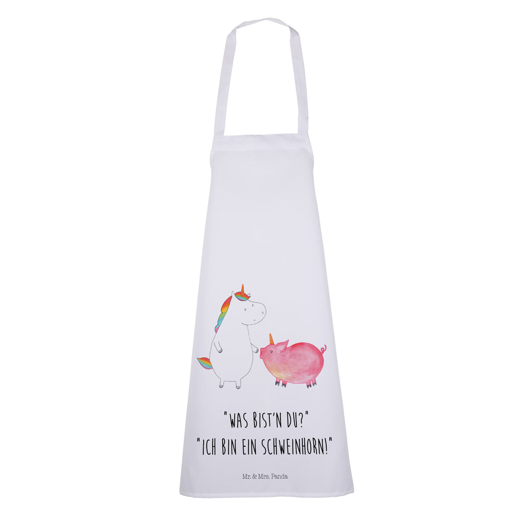 Kochschürze Einhorn + Schweinhorn Schürze, Backschürze, Küchenschürze, Grillschürze, Latzschürze, Einhorn, Einhörner, Einhorn Deko, Pegasus, Unicorn, Freundschaft, Schweinhorn, Schwein, Freundin, Schweinchen