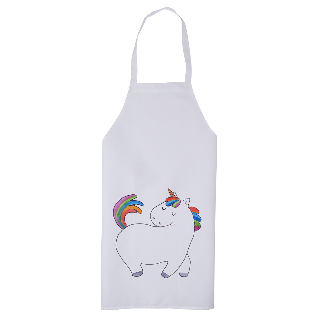 Kochschürze Einhorn stolzierend Schürze, Backschürze, Küchenschürze, Grillschürze, Latzschürze, Einhorn, Einhörner, Einhorn Deko, Pegasus, Unicorn, stolz, anders, bunt, Pferd, Reiter, Reiten, Freundin, Geschenk