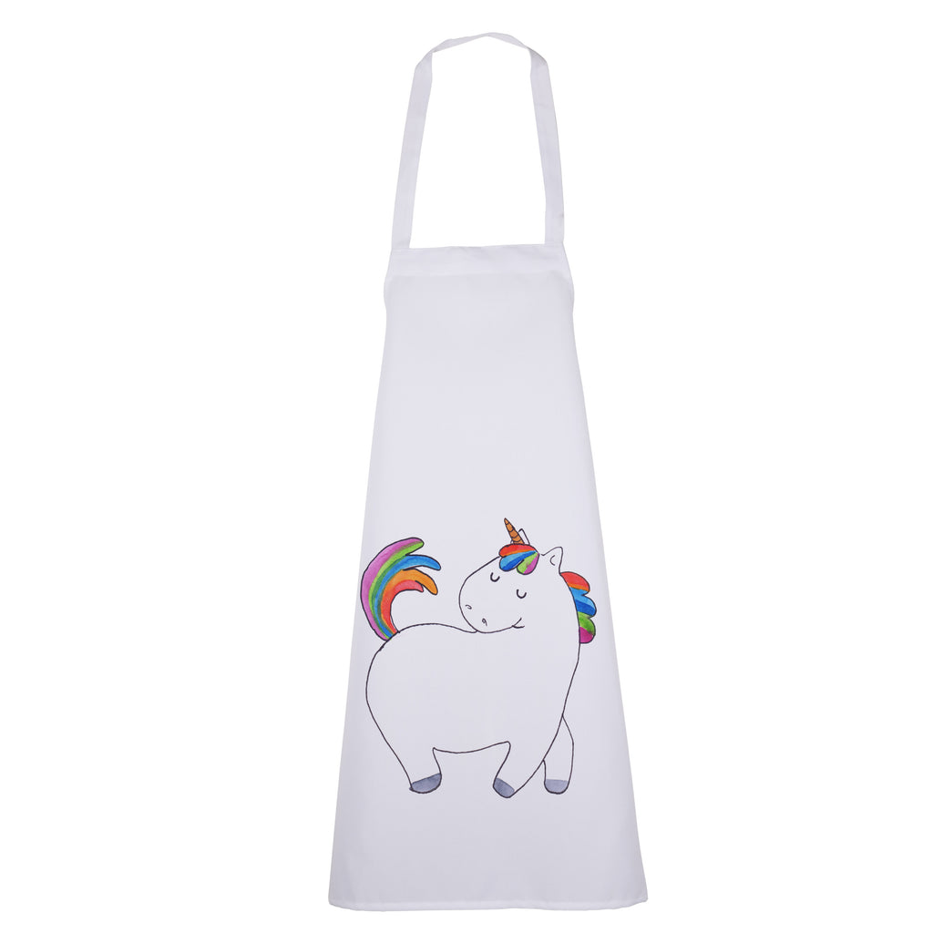 Kochschürze Einhorn stolzierend Schürze, Backschürze, Küchenschürze, Grillschürze, Latzschürze, Einhorn, Einhörner, Einhorn Deko, Pegasus, Unicorn, stolz, anders, bunt, Pferd, Reiter, Reiten, Freundin, Geschenk