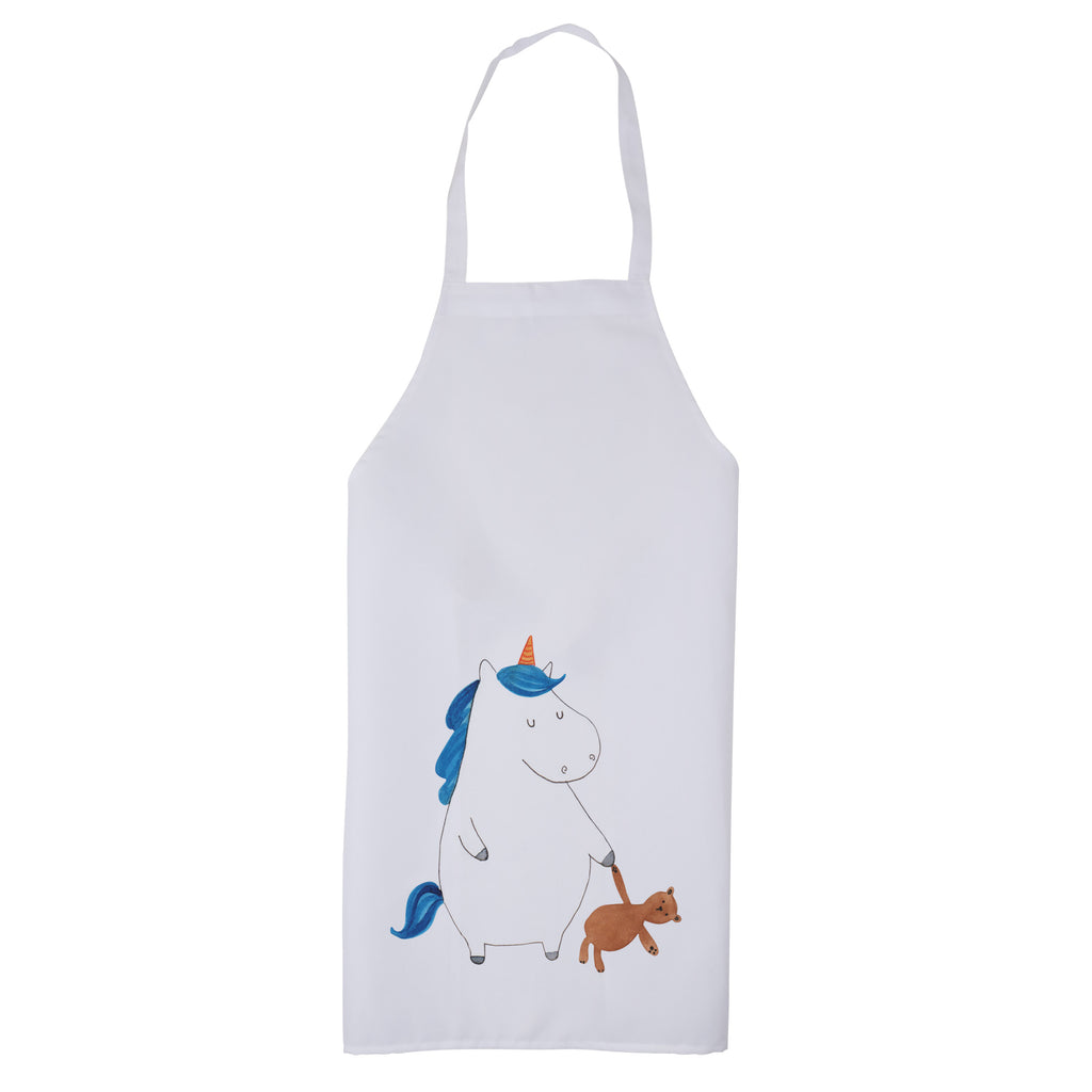 Kochschürze Einhorn Teddy Schürze, Backschürze, Küchenschürze, Grillschürze, Latzschürze, Einhorn, Einhörner, Einhorn Deko, Pegasus, Unicorn, schlafen, gute Nacht, Single, Bett, Träumen, Freundin, Singleleben