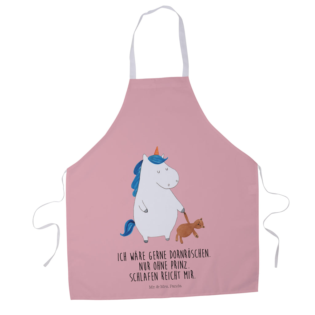 Kochschürze Einhorn Teddy Schürze, Backschürze, Küchenschürze, Grillschürze, Latzschürze, Einhorn, Einhörner, Einhorn Deko, Pegasus, Unicorn, schlafen, gute Nacht, Single, Bett, Träumen, Freundin, Singleleben