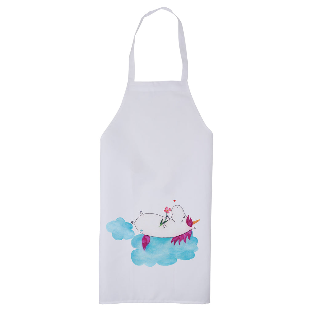 Kochschürze Einhorn verliebt auf Wolke Schürze, Backschürze, Küchenschürze, Grillschürze, Latzschürze, Einhorn, Einhörner, Einhorn Deko, Pegasus, Unicorn, verliebt, Liebe, Liebesbeweis, Freundin, Wolke