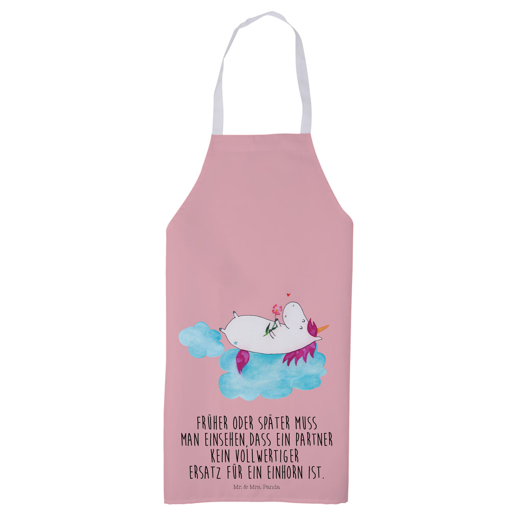 Kochschürze Einhorn verliebt auf Wolke Schürze, Backschürze, Küchenschürze, Grillschürze, Latzschürze, Einhorn, Einhörner, Einhorn Deko, Pegasus, Unicorn, verliebt, Liebe, Liebesbeweis, Freundin, Wolke