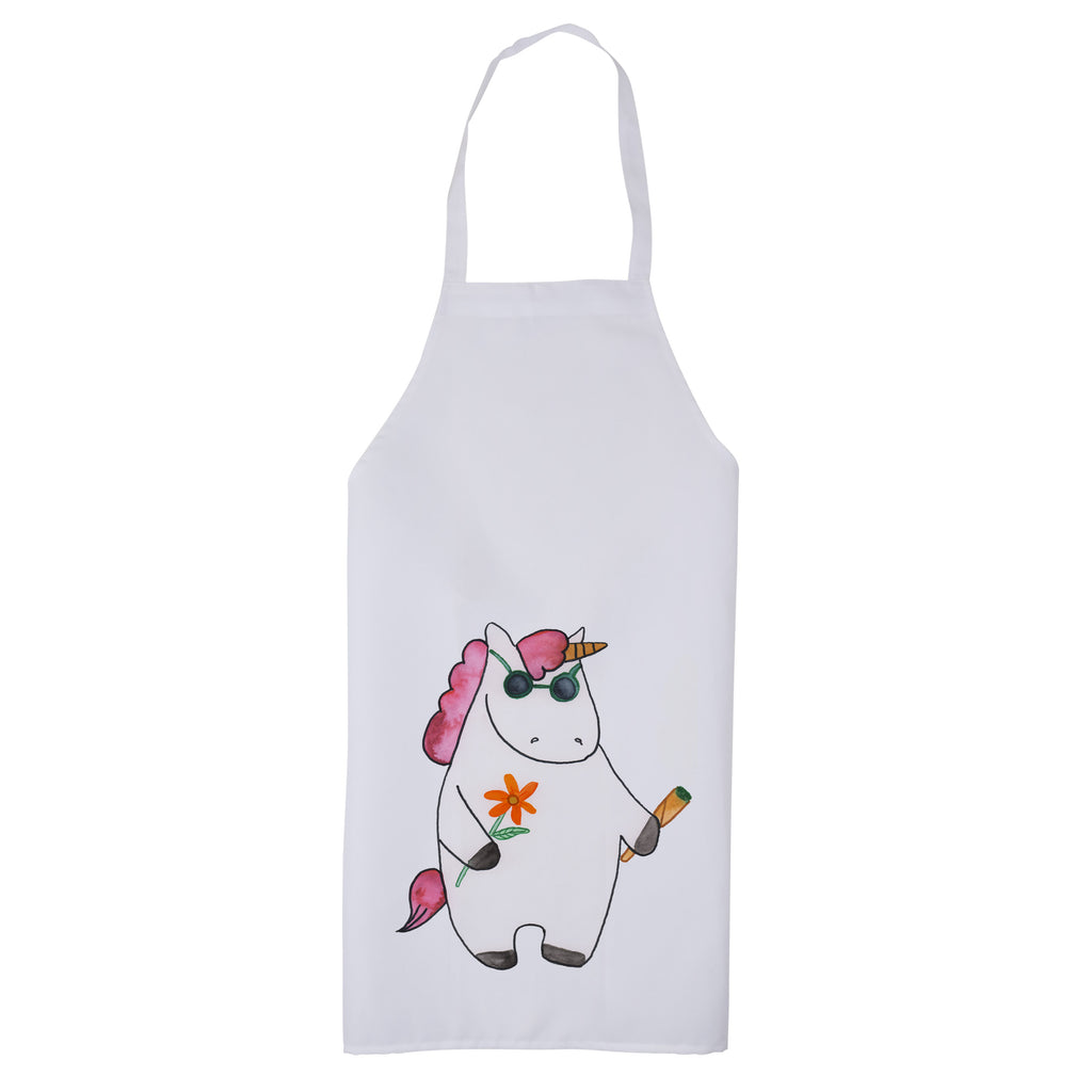 Kochschürze Einhorn Woodstock Schürze, Backschürze, Küchenschürze, Grillschürze, Latzschürze, Einhorn, Einhörner, Einhorn Deko, Pegasus, Unicorn, Kiffen, Joint, Zigarette, Alkohol, Party, Spaß. lustig, witzig, Woodstock