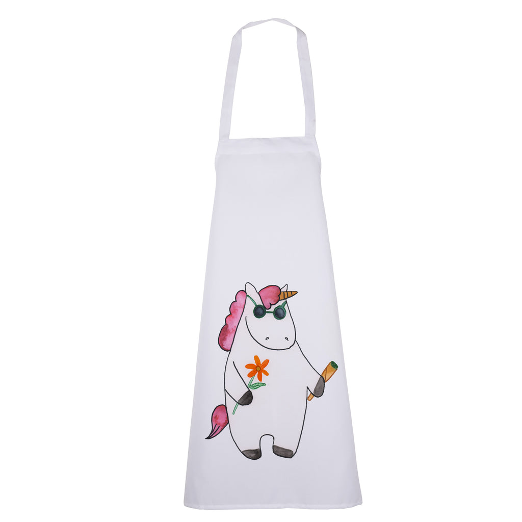 Kochschürze Einhorn Woodstock Schürze, Backschürze, Küchenschürze, Grillschürze, Latzschürze, Einhorn, Einhörner, Einhorn Deko, Pegasus, Unicorn, Kiffen, Joint, Zigarette, Alkohol, Party, Spaß. lustig, witzig, Woodstock
