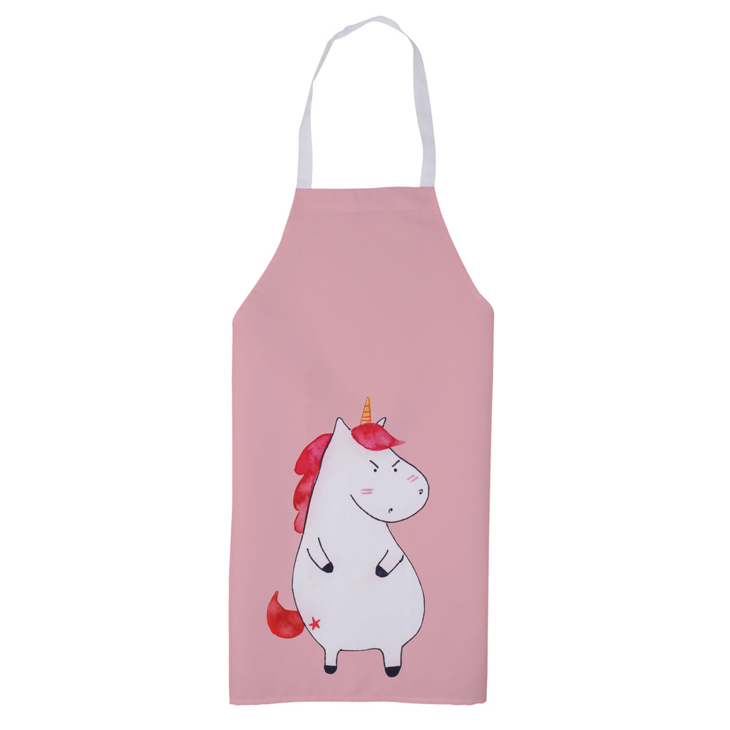 Kochschürze Einhorn wütend Schürze, Backschürze, Küchenschürze, Grillschürze, Latzschürze, Einhorn, Einhörner, Einhorn Deko, Pegasus, Unicorn, Realität, Ansage, lustlos, nein, Büro, Arbeit, wütend, dumme Fragen, lustig, Spaß, Geschenk