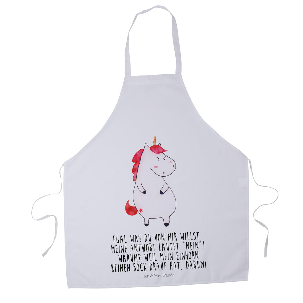 Kochschürze Einhorn wütend Schürze, Backschürze, Küchenschürze, Grillschürze, Latzschürze, Einhorn, Einhörner, Einhorn Deko, Pegasus, Unicorn, Realität, Ansage, lustlos, nein, Büro, Arbeit, wütend, dumme Fragen, lustig, Spaß, Geschenk