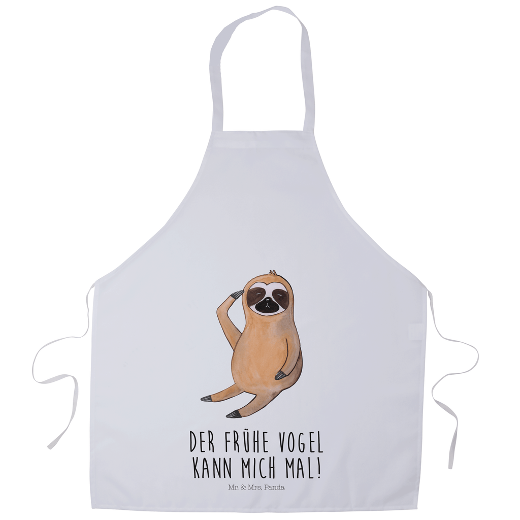 Kochschürze Faultier Vogel zeigen Schürze, Backschürze, Küchenschürze, Grillschürze, Latzschürze, Faultier, Faultier Geschenk, Faultier Deko, Faultiere, faul, Lieblingstier, Spinner, früher Vogel, der frühe Vogel, Frühaufsteher, Morgenmuffel, Vogel, Faultierwelt